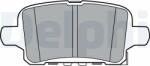 DELPHI Set placute frana DELPHI LP3372 (LP3372)