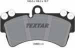 TEXTAR Set placute frana TEXTAR 2369302 (2369302)
