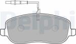DELPHI Set placute frana DELPHI LP1792 (LP1792)