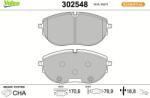 VALEO Set placute frana VALEO 302548 (302548)