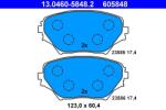 ATE Set placute frana ATE 13.0460-5848.2 (13.0460-5848.2)
