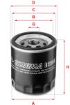 SOFIMA Filtru ulei SOFIMA S 2210 R (S 2210 R) - fixbox