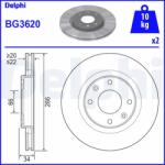 DELPHI Disc frana DELPHI BG3620 (BG3620) - fixbox