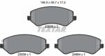 TEXTAR Set placute frana TEXTAR 2363801 (2363801)