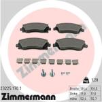 ZIMMERMANN Set placute frana ZIMMERMANN 23225.170. 1 (23225.170.1)