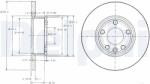 DELPHI Disc frana DELPHI BG2898 (BG2898) - fixbox