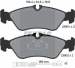 TEXTAR Set placute frana TEXTAR 2390101 (2390101) - fixbox