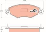 TRW Set placute frana TRW GDB1361 (GDB1361)