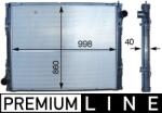 MAHLE Radiator, racire motor MAHLE CR 916 000P (CR 916 000P)