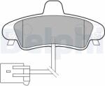 DELPHI Set placute frana DELPHI LP1683 (LP1683)
