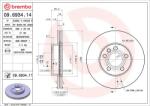 BREMBO Disc frana BREMBO 09.6934. 11 (09.6934.11)