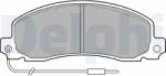 DELPHI Set placute frana DELPHI LP504 (LP504)