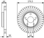 Bosch Disc frana BOSCH 0 986 479 A62 (0 986 479 A62) - fixbox