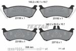 TEXTAR Set placute frana TEXTAR 2319002 (2319002)