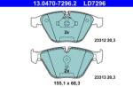ATE Set placute frana ATE 13.0470-7296.2 (13.0470-7296.2)