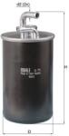 MAHLE Filtru combustibil MAHLE KL 775 (KL 775) - fixbox