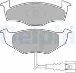 DELPHI Set placute frana DELPHI LP1709 (LP1709)
