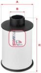 SOFIMA Filtru combustibil SOFIMA S 6H2O NE (S 6H2O NE) - fixbox
