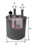 SOFIMA Filtru combustibil SOFIMA S 4073 NR (S 4073 NR) - fixbox
