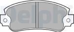 DELPHI Set placute frana DELPHI LP353 (LP353)