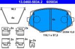 ATE Set placute frana ATE 13.0460-5834.2 (13.0460-5834.2)