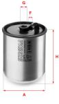 SOFIMA Filtru combustibil SOFIMA S 4429 NR (S 4429 NR) - fixbox