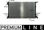 MAHLE Radiator, racire motor MAHLE CR 911 000P (CR 911 000P)
