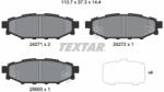 TEXTAR Set placute frana TEXTAR 2427101 (2427101) - fixbox