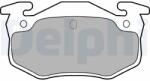 DELPHI Set placute frana DELPHI LP825 (LP825)