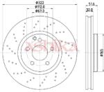 ASHIKA Disc frana ASHIKA 60-00-0528 (60-00-0528) - fixbox