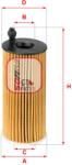 SOFIMA Filtru ulei SOFIMA S 5142 PE (S 5142 PE) - fixbox