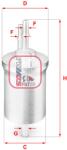 SOFIMA Filtru combustibil SOFIMA S 1840 B (S 1840 B) - fixbox