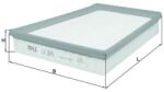 MAHLE Filtru aer MAHLE LX 2879 (LX 2879) - fixbox