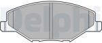DELPHI Set placute frana DELPHI LP2444 (LP2444)