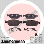 ZIMMERMANN Set placute frana ZIMMERMANN 25158.200. 2 (25158.200.2)