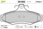 VALEO Set placute frana VALEO 301902 (301902)