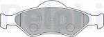 DELPHI Set placute frana DELPHI LP1470 (LP1470)