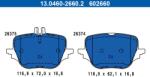 ATE Set placute frana ATE 13.0460-2660.2 (13.0460-2660.2)