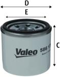 VALEO Filtru ulei VALEO 586170 (586170) - fixbox