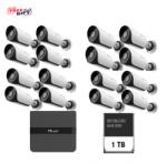 Milesight Camera de supraveghere Milesight KIT16BULLET2MP (KIT16BULLET2MP)