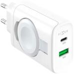 FIXED Încărcător FIXED Power Socket s extras din USB-A, USB-C a Apple Watch, 33W (FIXC33-CUW-WH)