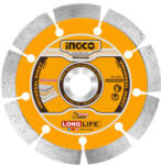 INGCO Disc de tăiere cu diamant 115 x 10 x 22, 2 mm segmentat (DMD011152) Disc de taiere
