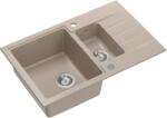 Quadron Peter chiuveta graniteq 78x50 cm bej HCQP57850BEZP (HCQP57850BEZP) Chiuveta