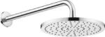 Duravit Universal cap de duș cu braț 25x25 cm rotund crom UV0752001010 (UV0752001010)