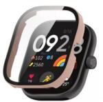 gigapack Xiaomi Redmi Watch 5 műanyag rózsaszín védőkeret és kijelzővédő üveg (GP-166287)