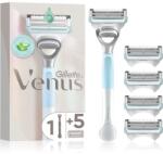 Gillette Venus Pubic Hair&Skin aparat de ras pentru ajustarea liniei bikinilor + capete de schimb 5 buc