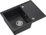 Quadron Tony chiuveta graniteq 60x45 cm negru HTO6045CZK (HTO6045CZK) Chiuveta