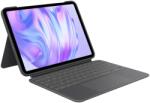 Logitech Husa cu tastatura Logitech Combo Touch pentru Apple iPad Pro 11-" (M4), Layout US International (Gri) (920-012831)