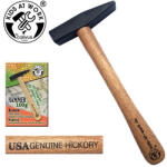 KIDS AT WORK Kalapács 100 g-os rövid markolattal, hickory fából