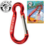 KIDS AT WORK Karabiner 80 mm, alumínium